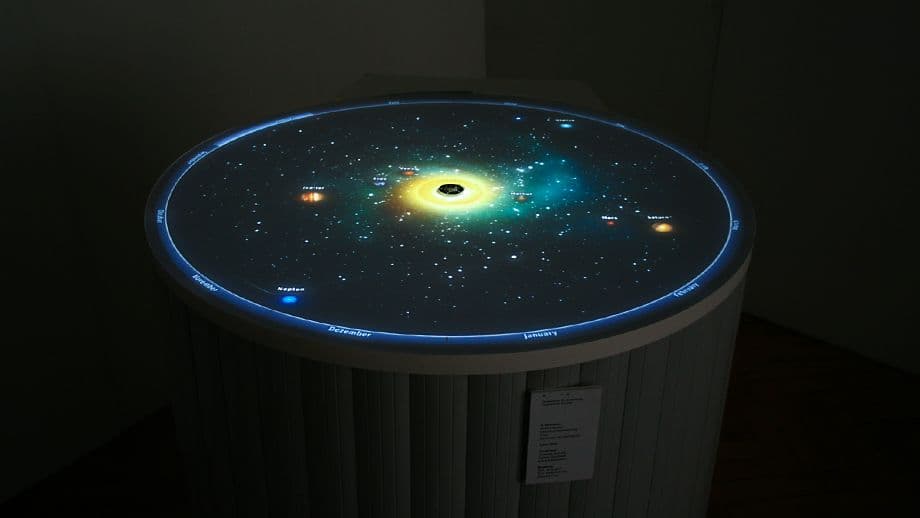 Astrotable mit Puck