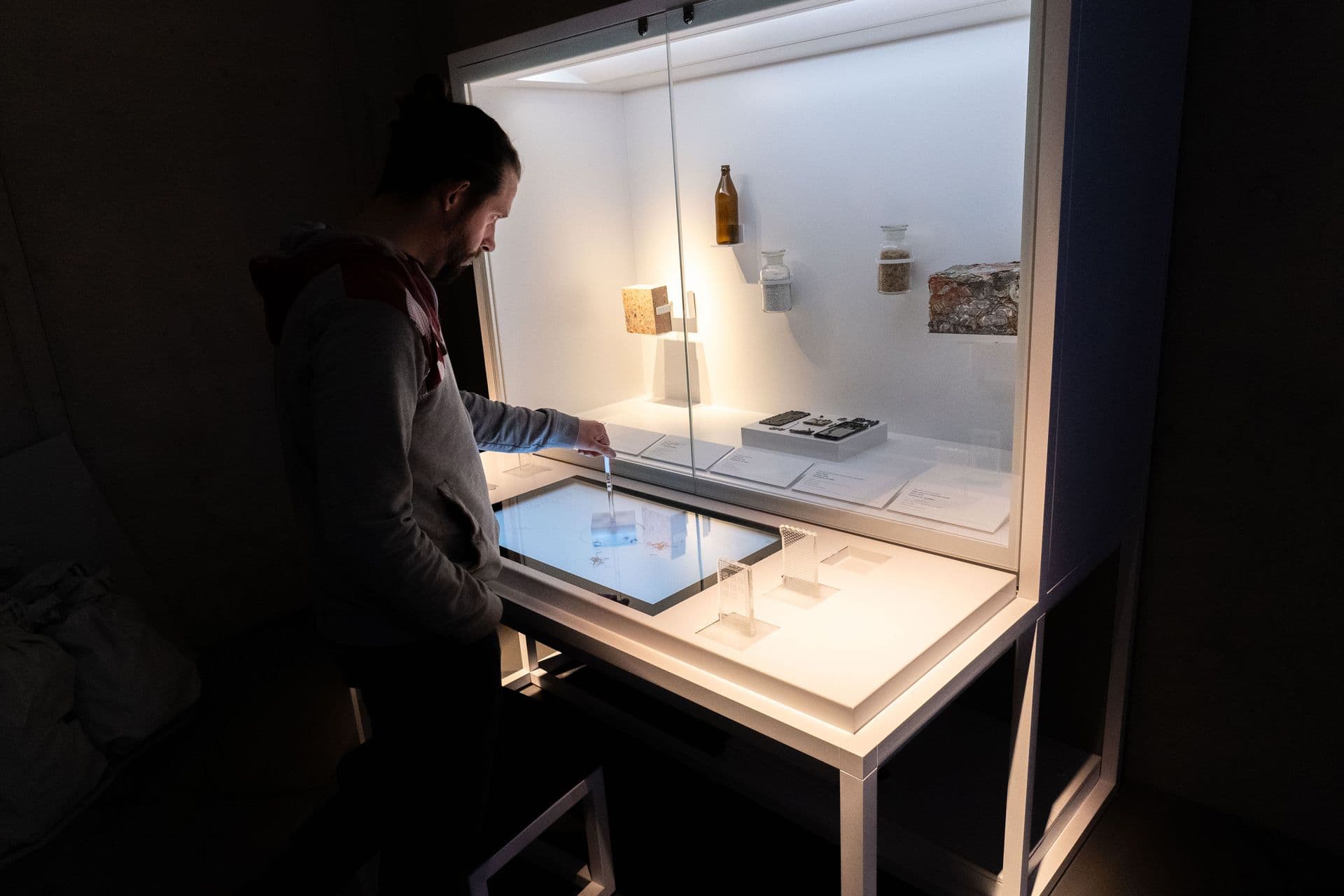 An interactive touch table