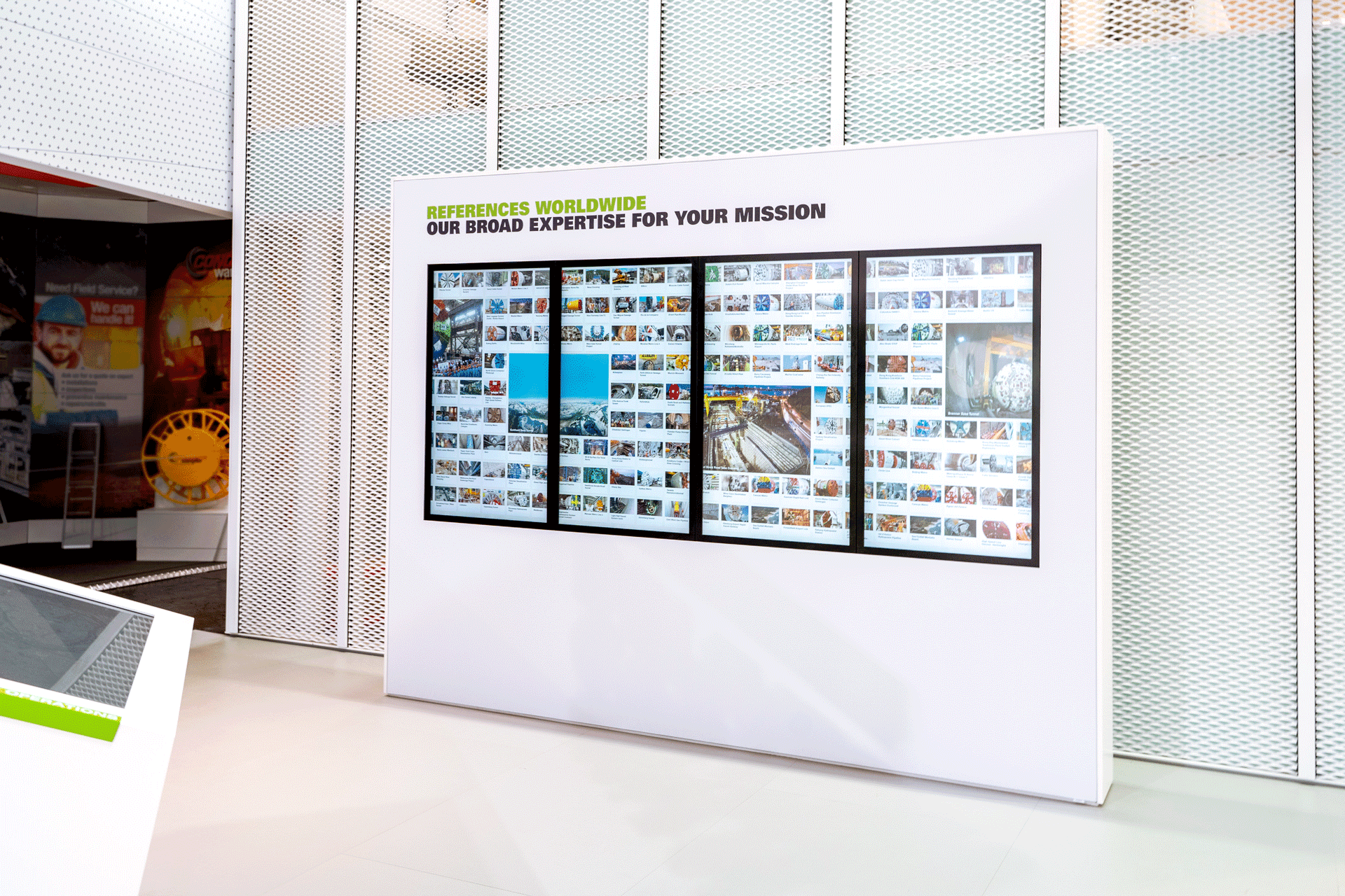 Overview image of Herrenknecht Media Wall